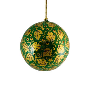 GOLD MAPLE LEAVES ON GREEN