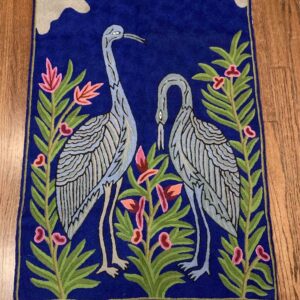 BIRDS OF A FEATHER WALL HANGING / TAPESTRY/ RUG