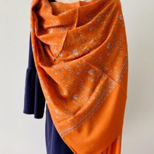 ORANGE COSMOS SCARF